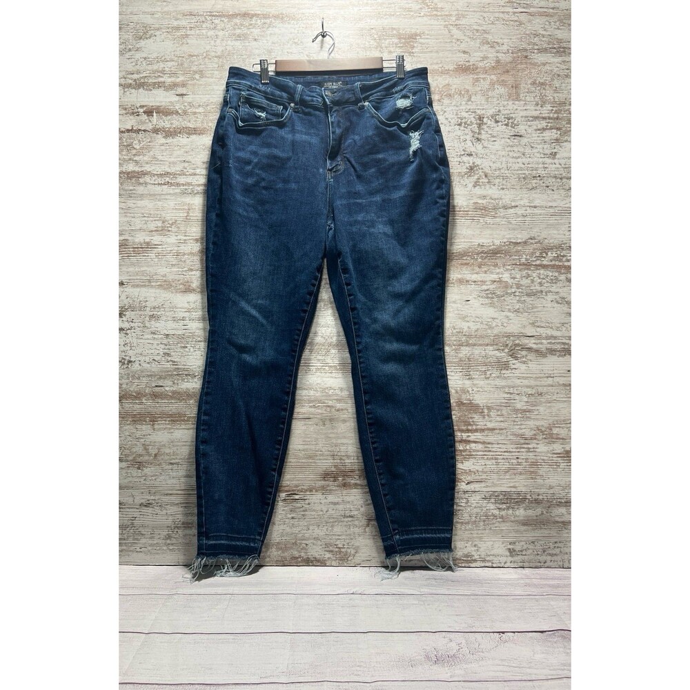 Judy Blue Hi waisted Tummy Control Skinny jeans 88417 size 18W